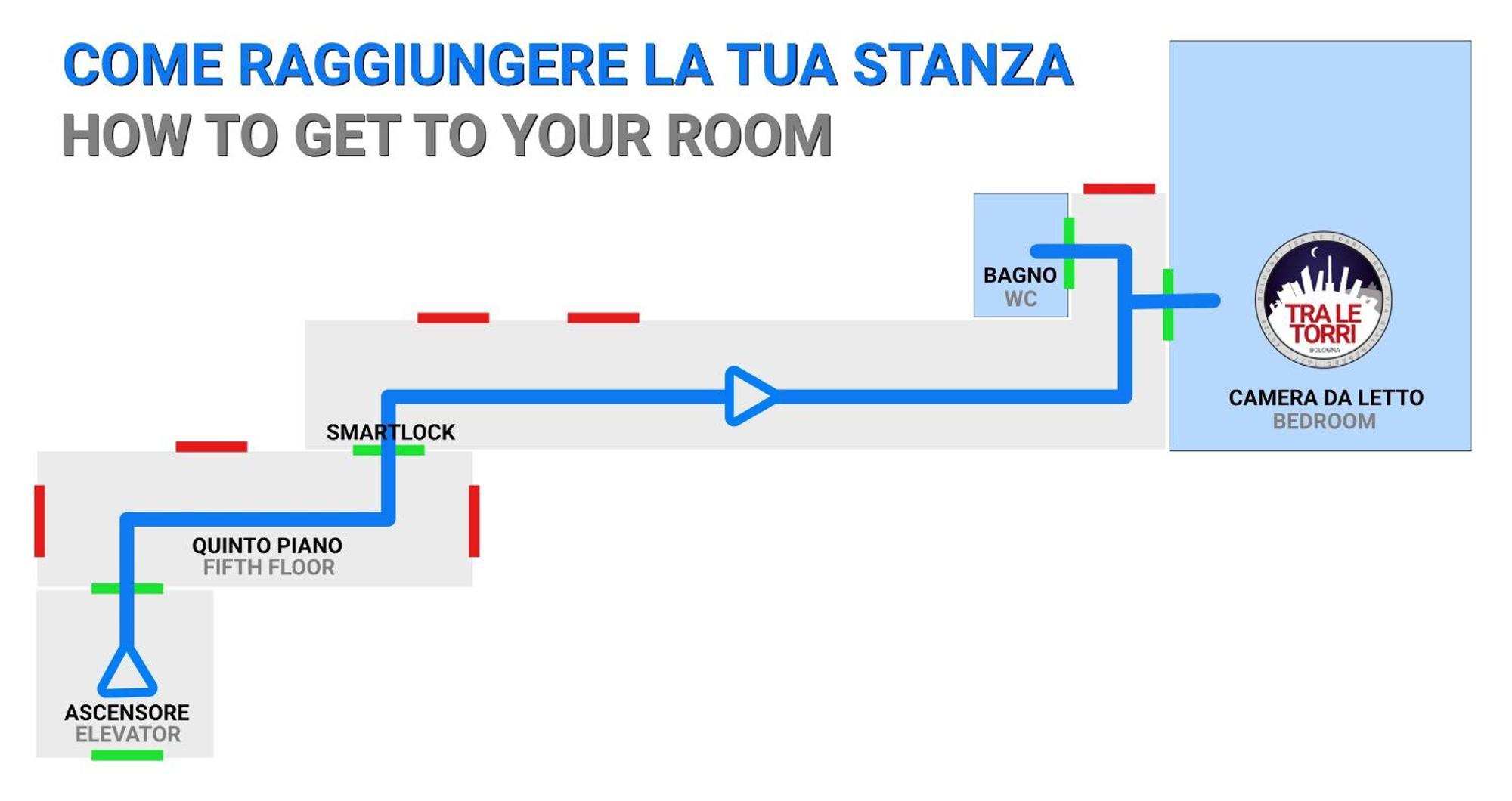 Tra Le Torri B&B - Ampia Stanza Privata In Appartamento Con Bagno Privato Accessibile Da Corridoio Bologna Exterior photo